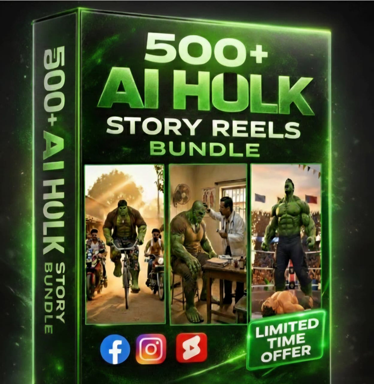 500+ AI HULK REELS